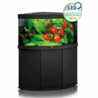 Juwel Trigon 350 LED akvárium szett bútorral fekete