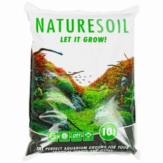 Nature Soil növény táptalaj, fekete, finom, 10 l