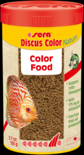 Sera Discus Color Nature granulátum díszhaltáp 250 ml