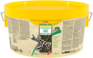 Sera Spirulina Tabs Nature tabletta díszhaltáp 2150 tab.