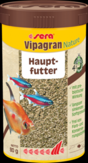 Sera Vipagran Nature granulátum díszhaltáp 250 ml