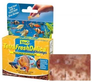 Tetra FreshDelica Brine Shrimps szárított, liofilizált díszhaltáp 48 g