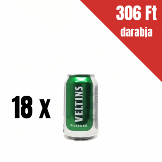 18 x Veltins Pilsener 0,33L | Kizárólag Bolti Átvétellel