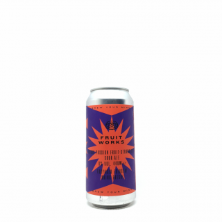 Brew Your Mind Fruit Works Mango, Passion, Strawberry 0,44L | Kizárólag személyes átvétellel vagy azonnali budapesti szállítással rendelhető