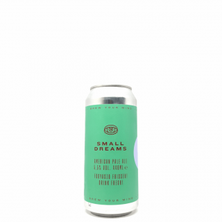 Brew Your Mind Small Dreams 0,44L | Kizárólag személyes átvétellel vagy azonnali budapesti szállítással rendelhető