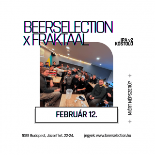 Fraktaal X BS IPA II kóstoló jegy - 2025.02.12.