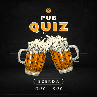 PUB QUIZ by Beerselection belépőjegy Október (levásárolható) 2024.10.30.