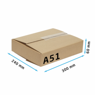 A51 S Kartondoboz 300x240x60 mm TF kartondoboz