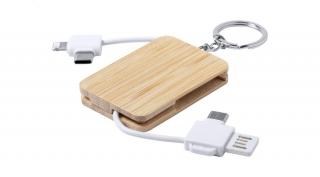Edulis kulcstartó USB töltőkábellel