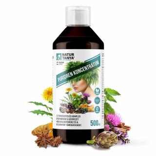 Natur Tanya® Puridren koncentrátum - 12 gyógynövénnyel, 500 ml