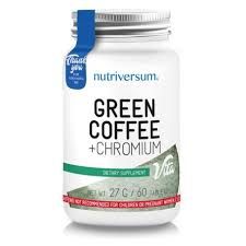 NUTRIVERSUM Green Coffee + Chromium - Diéta támogató zöldkávé tabletta