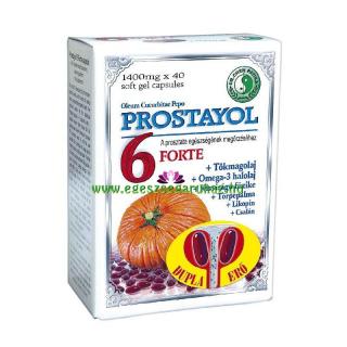 PROSTAYOL 6 FORTE kapszula - a prosztata egészségéért