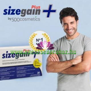 SIZE GAIN PLUS - pénisznövelő tabletta