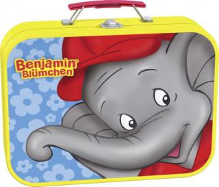 Benjamin az Elefánt 2x26, 2x48 db Puzzle Box - Fém kofferben (55594)