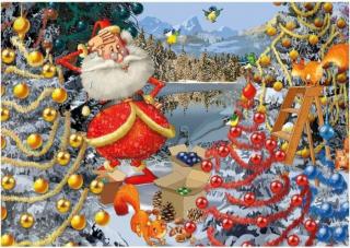 Christmas Decoration - Piatnik 1000 db-os puzzle
