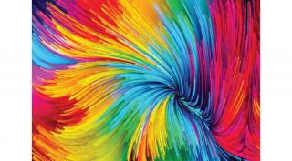 Colorful Paint Swirl - Enjoy 1095 - 1000 darabos puzzle