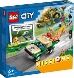 LEGO City Missions Vadállat mentő küldetések 60353