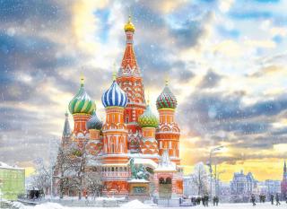 Moscow Russia -  Eurographics 6000-5643 - 1000 db-os puzzle