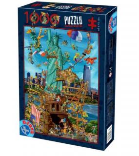 New York - Dtoys 74706 - 1000 db-os puzzle