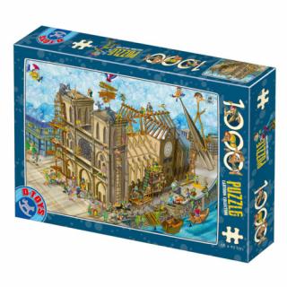 Notre Dame - Dtoys 77752 - 1000 db-os puzzle