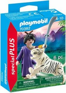 Playmobil Ázsiai harcos tigrissel 70382