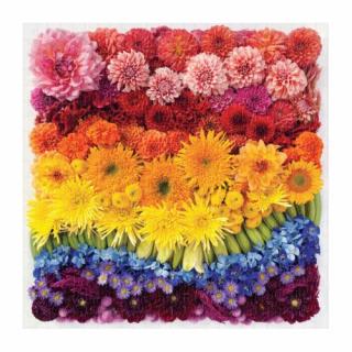 Rainbow Summer Flowers 500 db-os puzzle Galison