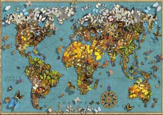 Ravensburger 15043 - Pillangók világa - 500 db-os puzzle