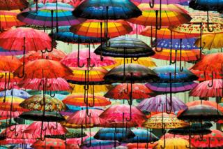 Színes esernyők - Piatnik 1000 darabos puzzle