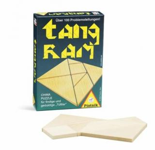 Tangram, zöld dobozos társasjáték - Piatnik