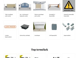 Automata kapunyitók, kapuk, kiegészítők webáruháza | Homeautomatica.hu