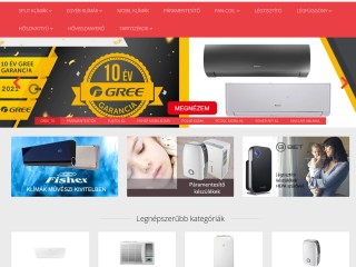 Klimadepo - Klíma webáruház, klíma webshop