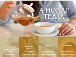 Szereti a jó teát? Nézzen be tea webáruházunkba!