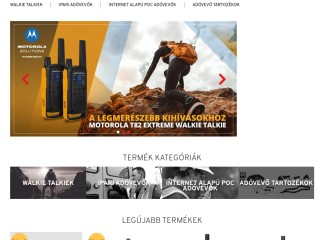 Motorola adóvevő & walkie talkie shop - Anico Kft.