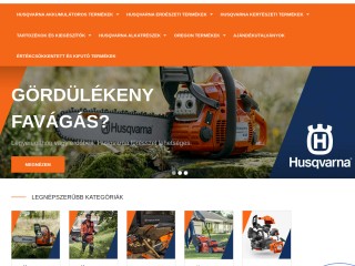 Husqvarna kertészeti, erdészeti webáruház - GardenPont