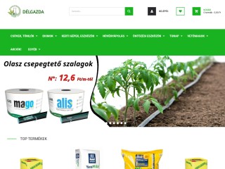 Öntözés, és kert technika, KPE csövek, fátyolfólia, vetőmag