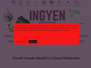 Ajándék, Ékszer Webáruház - Trendi Cuccok