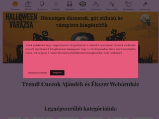 Ajándék, Ékszer Webáruház - Trendi Cuccok