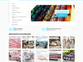 Textilkuckó méteráru webáruház