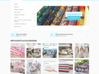 Textilkuckó méteráru webáruház