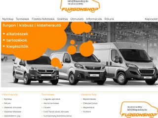 furgonshop.hu webáruház