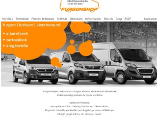 furgonshop.hu webáruház