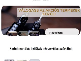 Sminktetováló kellékek webáruháza
