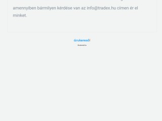 Tradex - Építésben Online Vagyunk