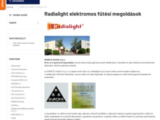 Radialight Webáruház