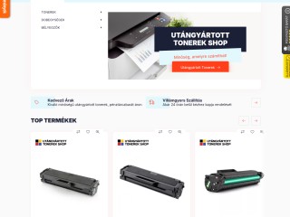 Utángyártott Tonerek toner és tintapatron áruház