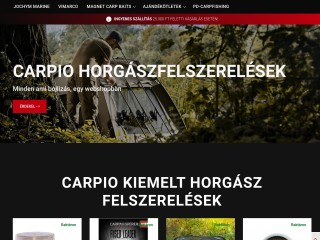 Carpio horgász webshop
