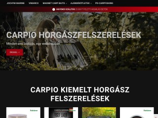 Carpio horgász webshop