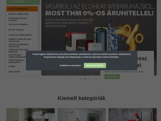 ECOHEAT - Pellet kályhák, kazánok és égőfejek