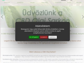 www.cbdolajsarok.hu webáruház