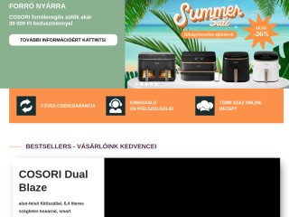 Cosori Forrólevegős Sütők
